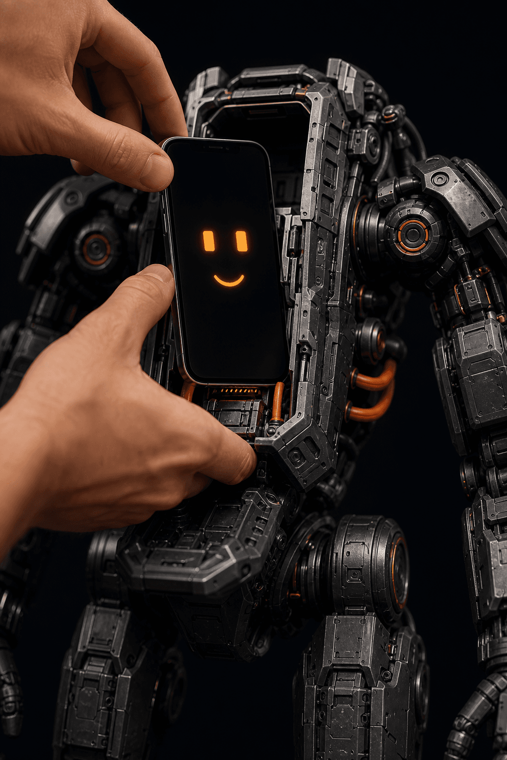 Exobod concept visual for Mount your phone core